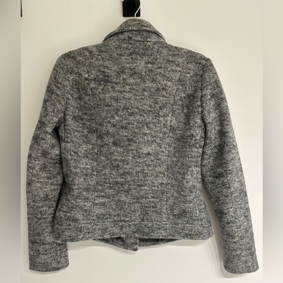 Cropped grey dynamite jacket - Picture 3 of 5